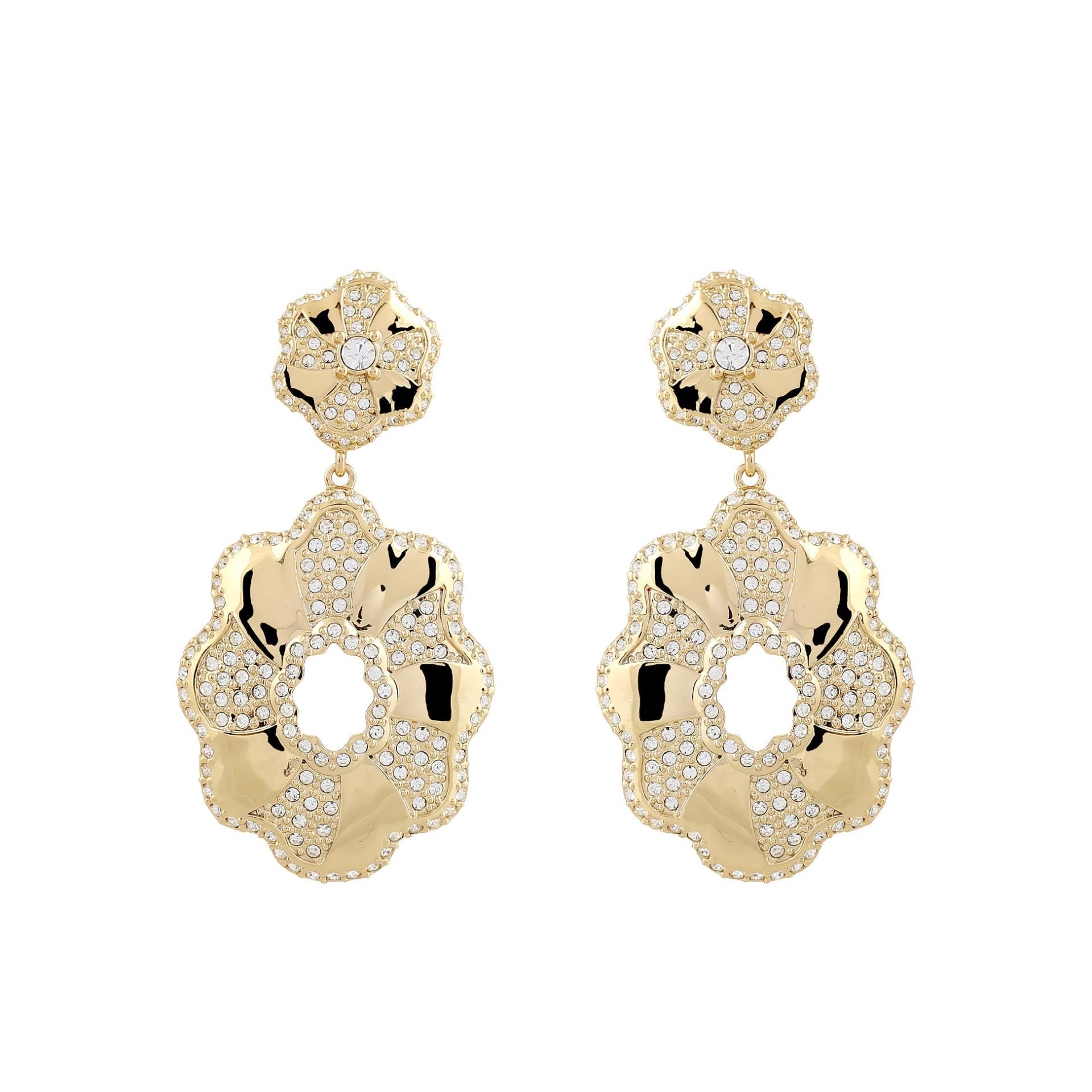 MUJA JUMA Ohrstecker ASLY FLOWER, in Gold main image 0
