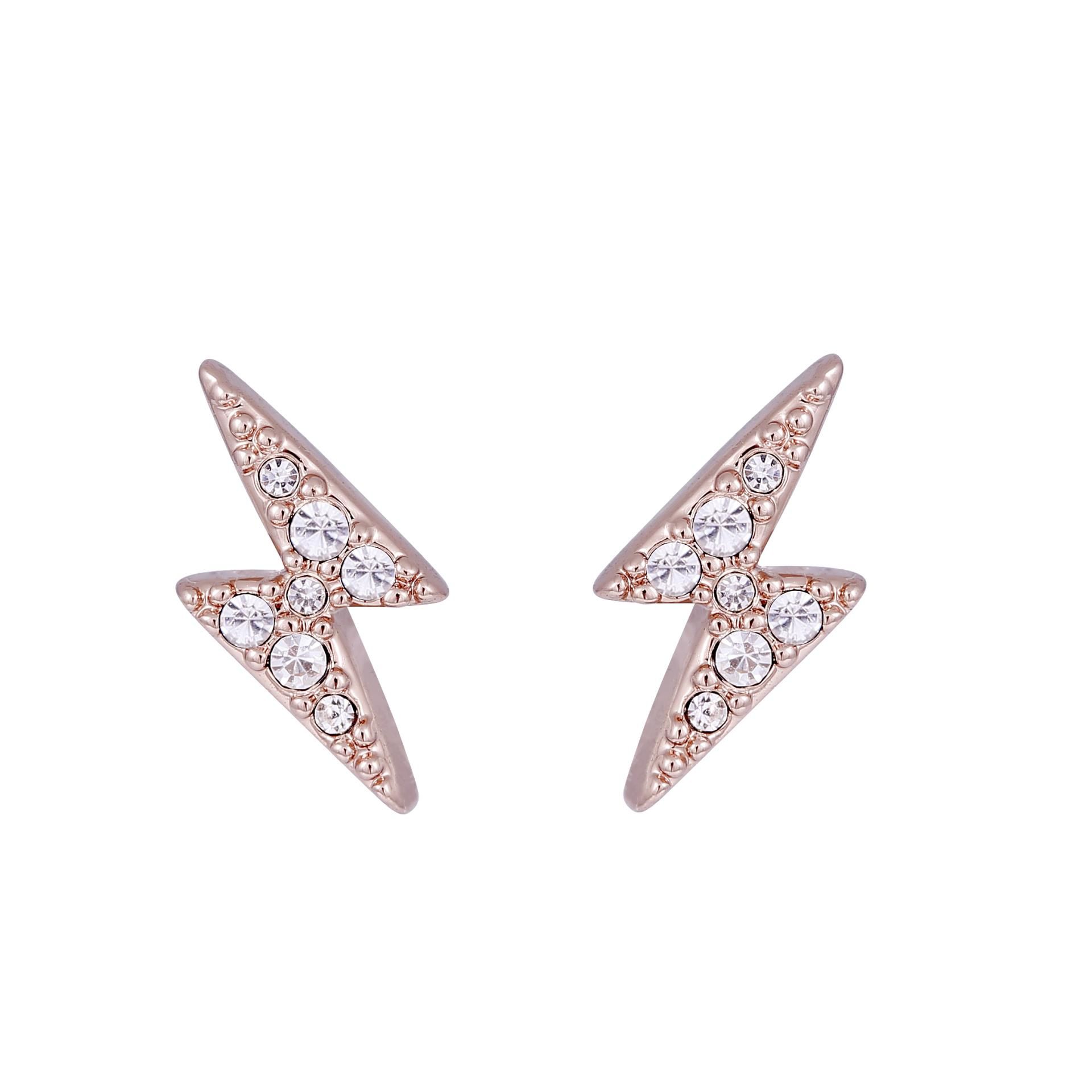 LIGHTNING STUD W/CRYSTALS LIGHTNING STUD W/CRYSTALS