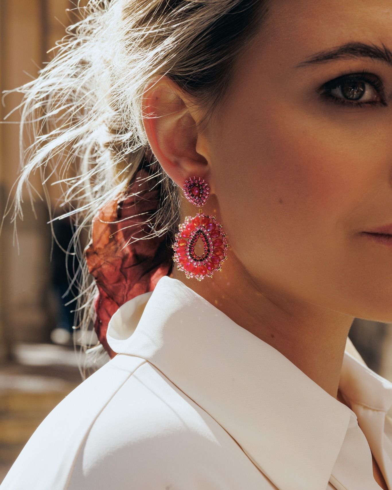Like Summer Fruit, Just Better: Boho Drop Berry Pink ... CAJOY 😉🍓