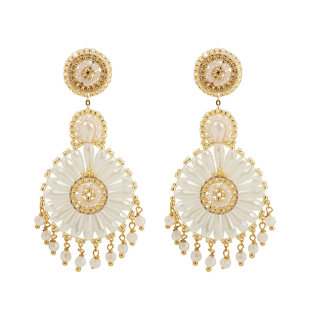 Sparkling Boho White/Gold