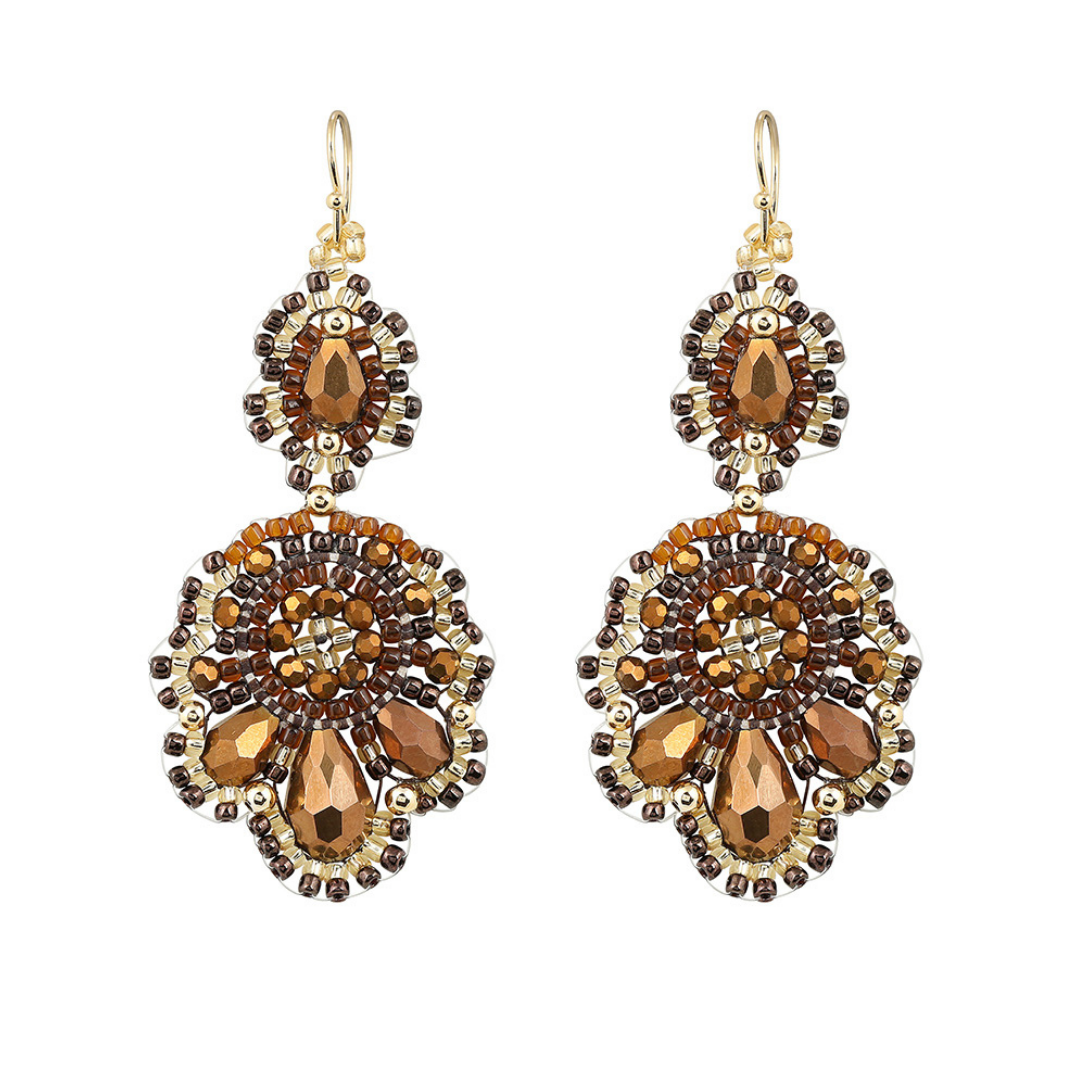 Boho Flora Braun/Beige