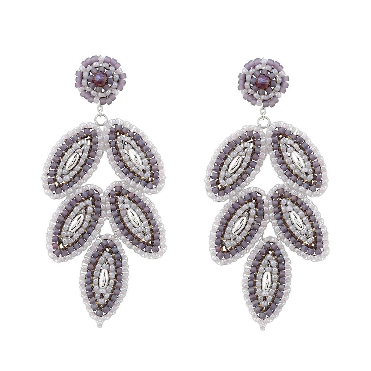 Boho Leaves Lavender