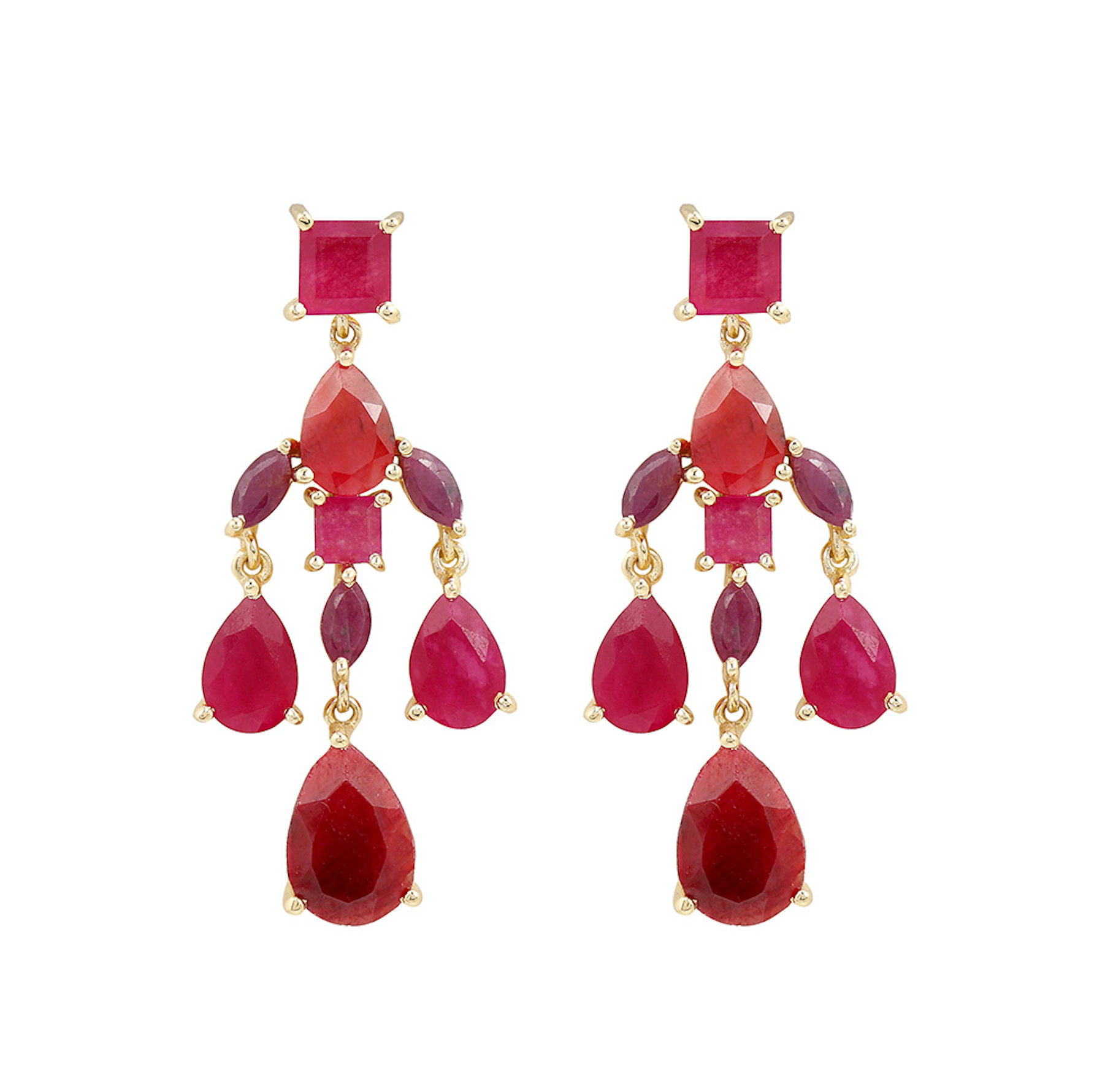 Chandelier Pink Jade/Rubin