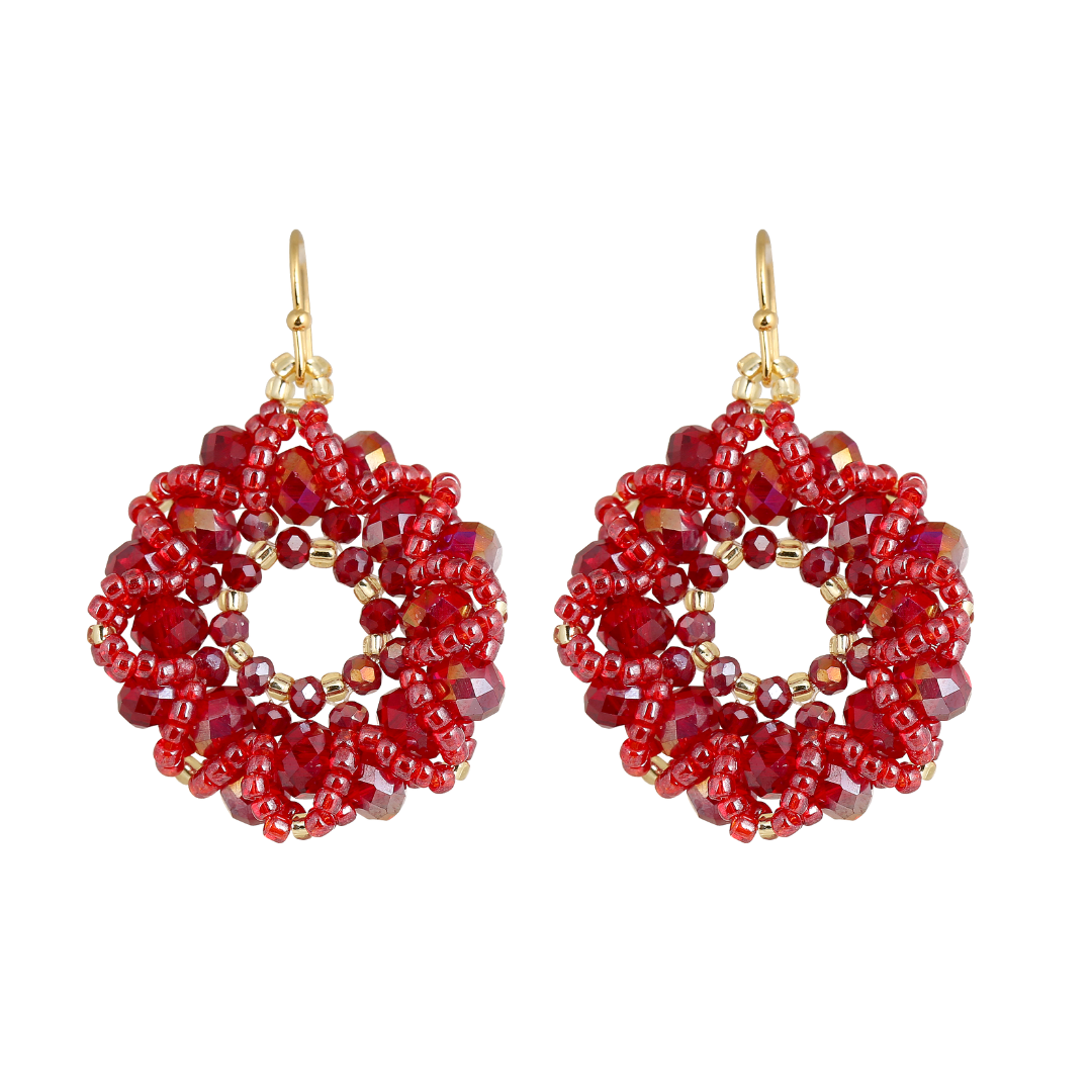 Boho Princess Vibrant Red