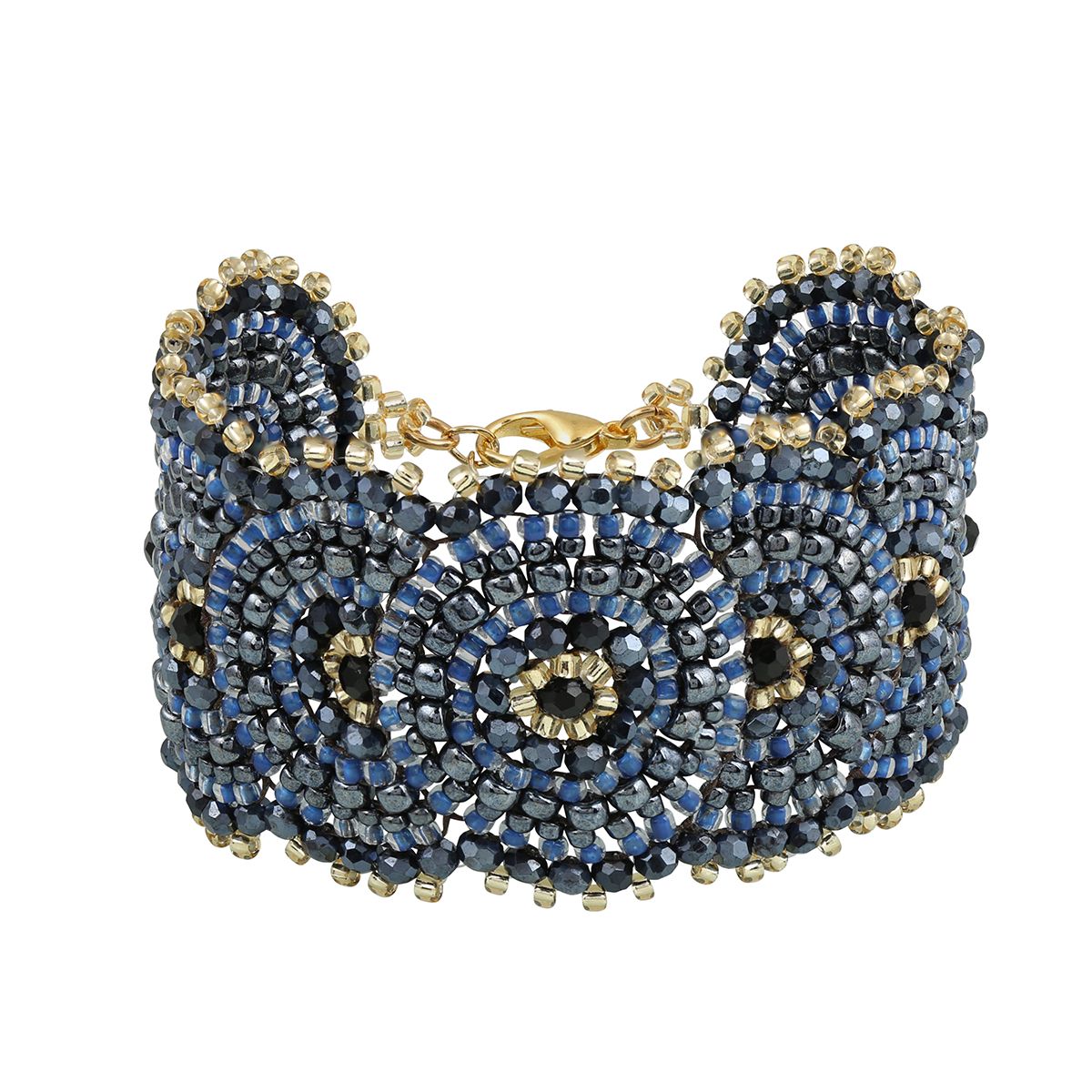 Small Boho Bracelet Midnight Blue