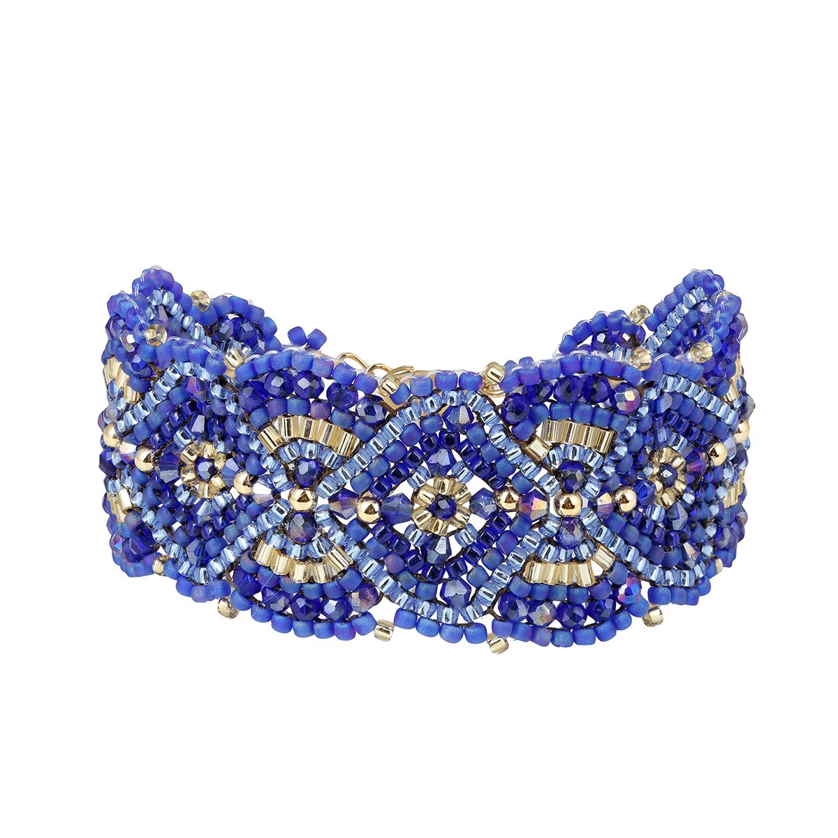 Boho Oriental Bracelet Azurblau