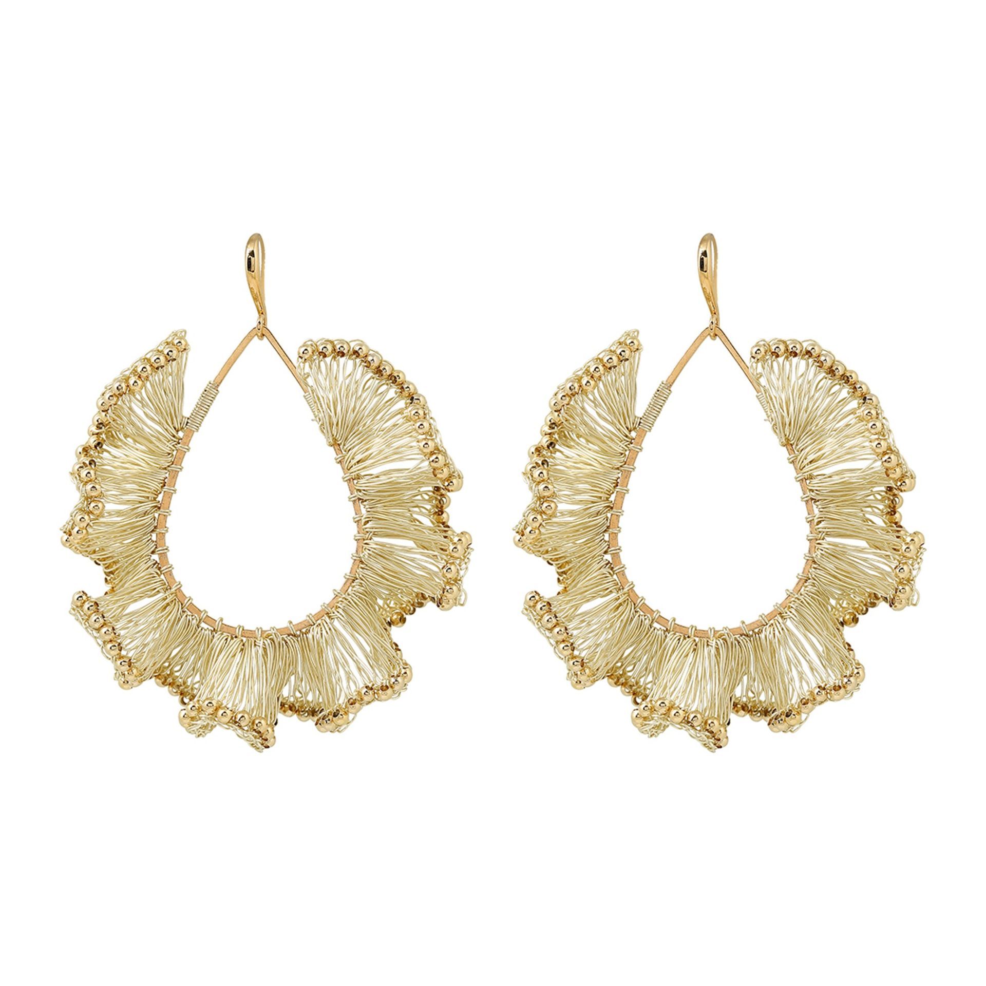 Ohrhänger Golden Wave