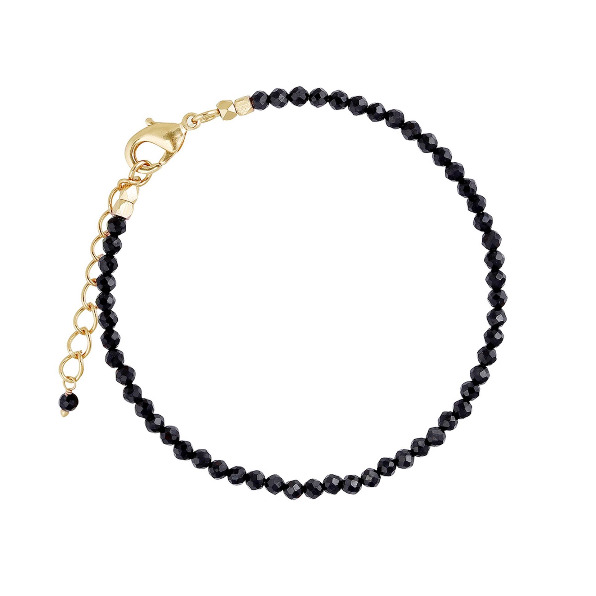 Armkette Schwarzer Spinell