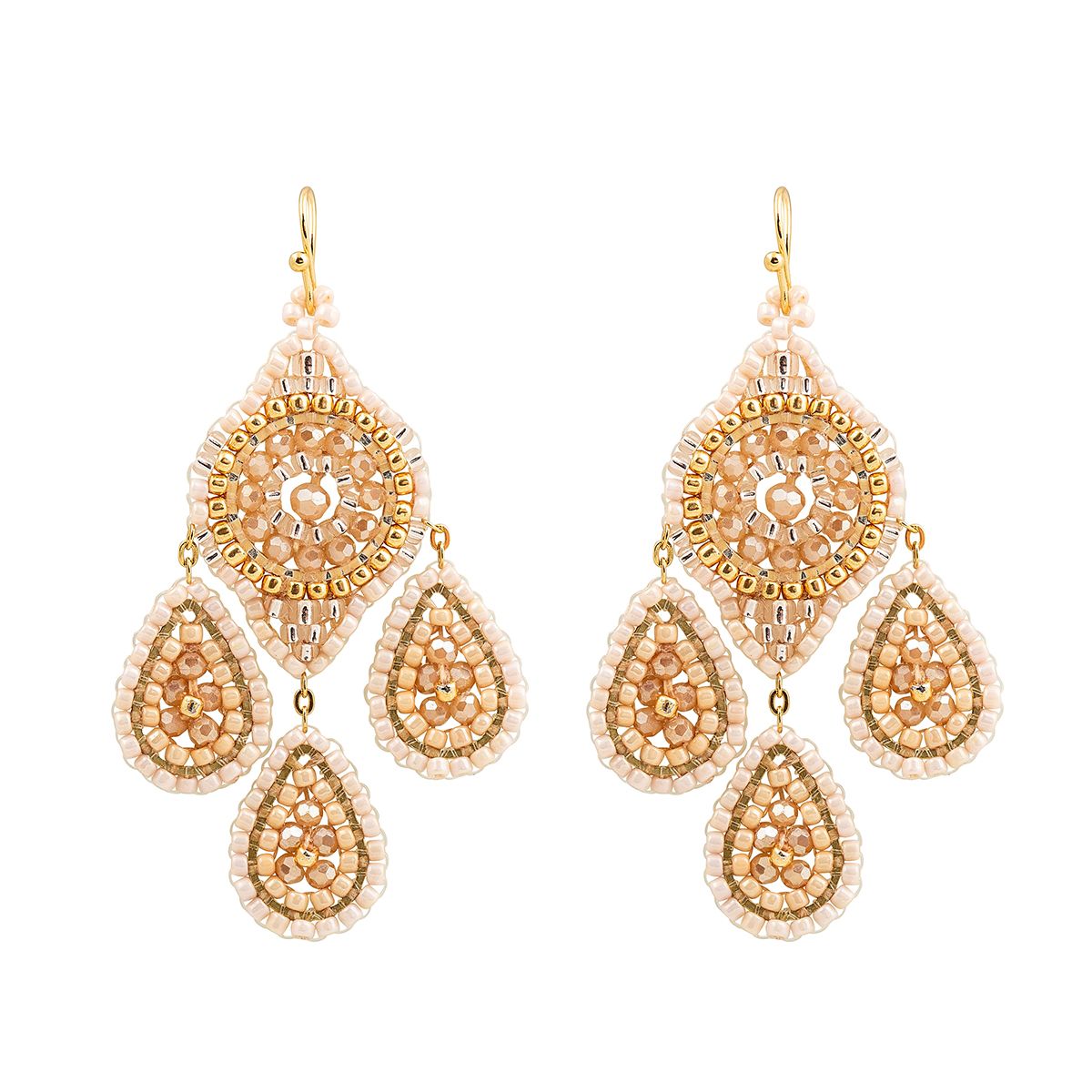 Boho Dreamcatcher Nude/Gold