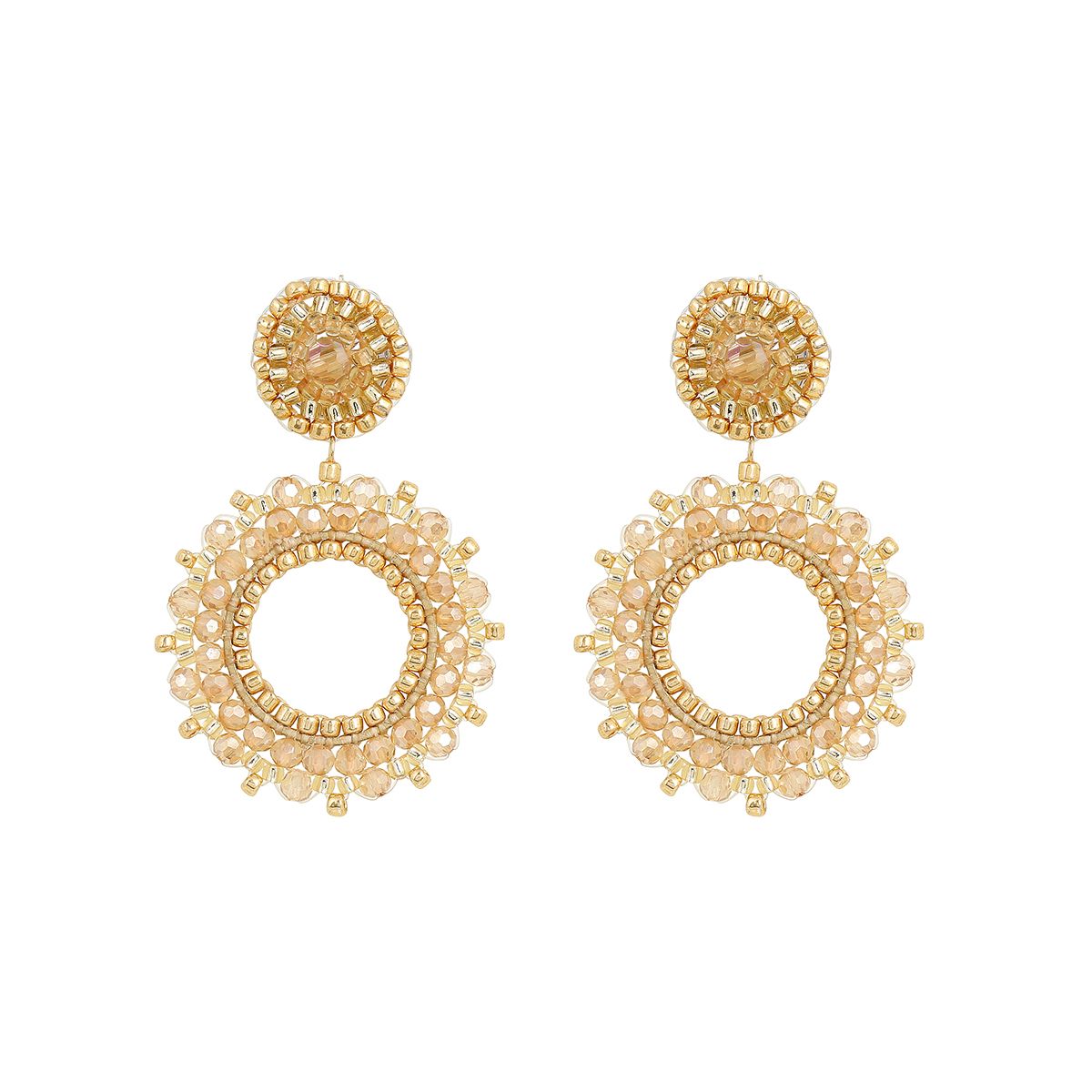 Boho Small Circle Gold