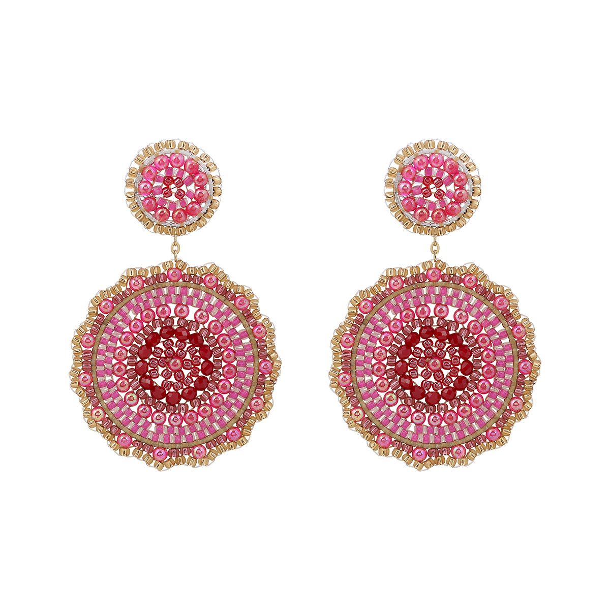 Boho Circle Pink