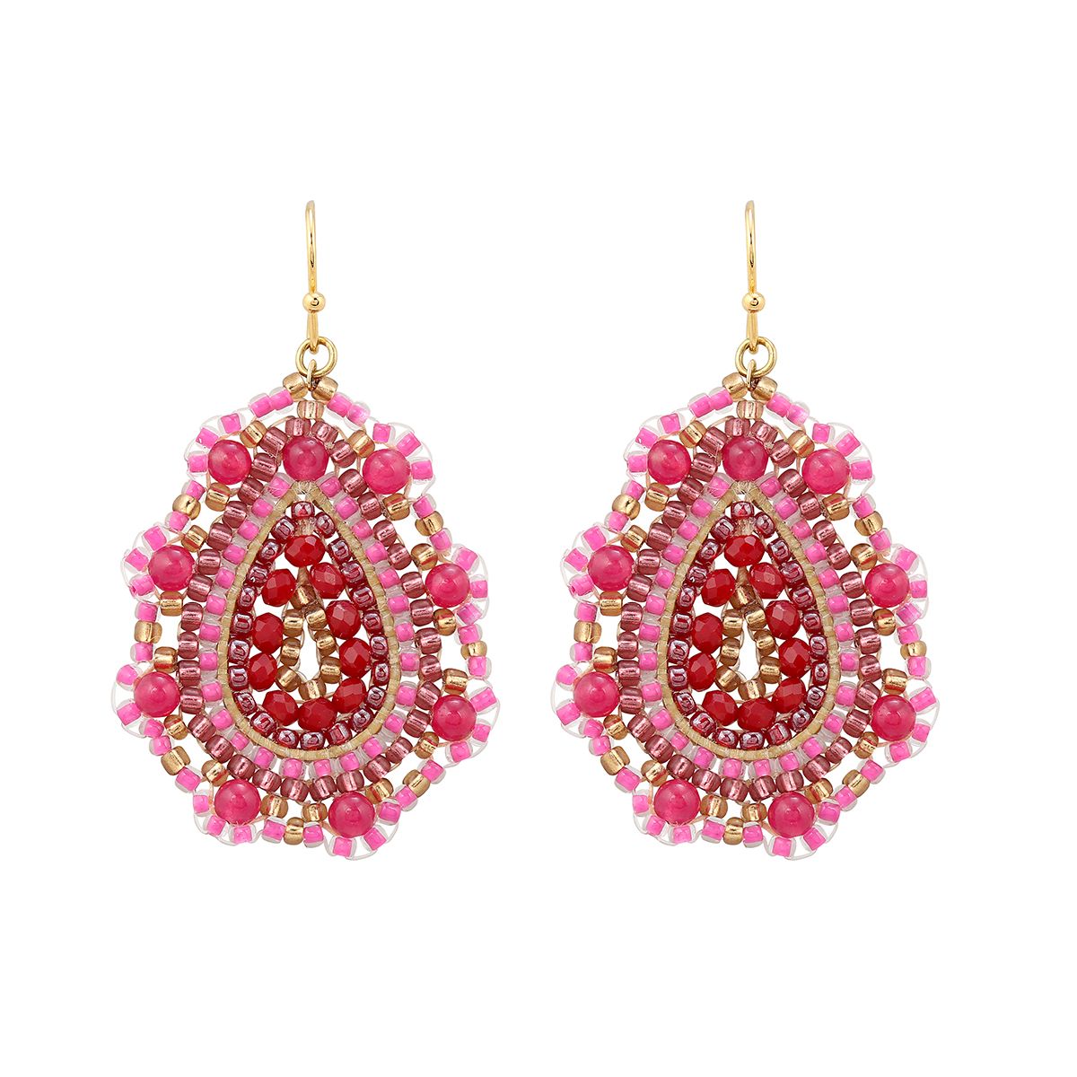 Kleiner Boho-Hänger Red/Pink