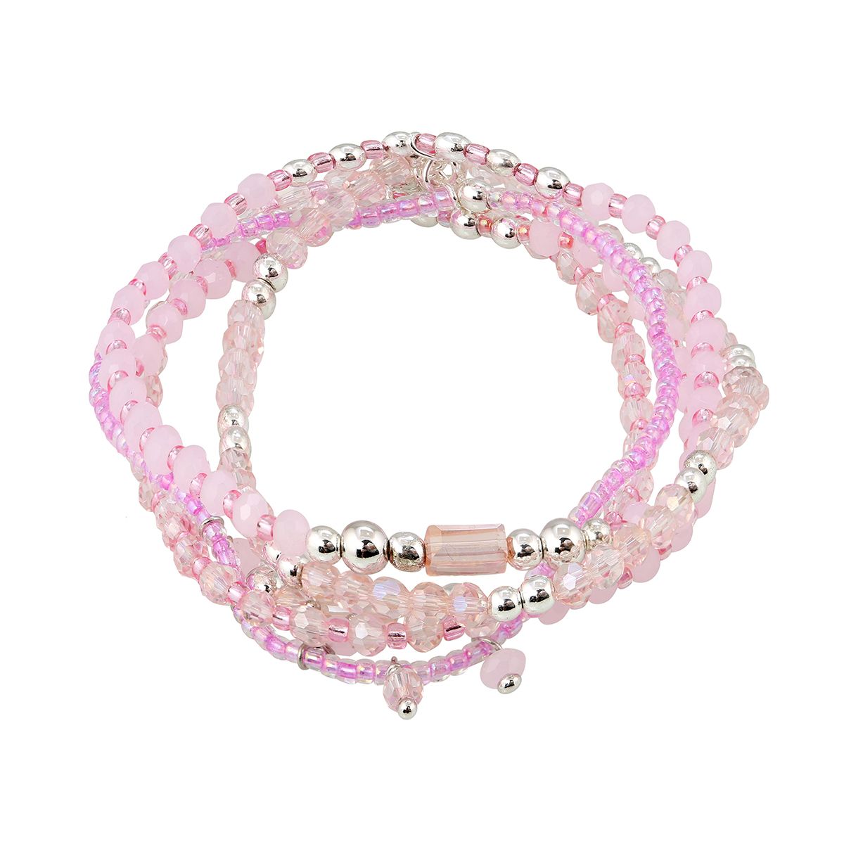 5-fach Armband Soft Rosé