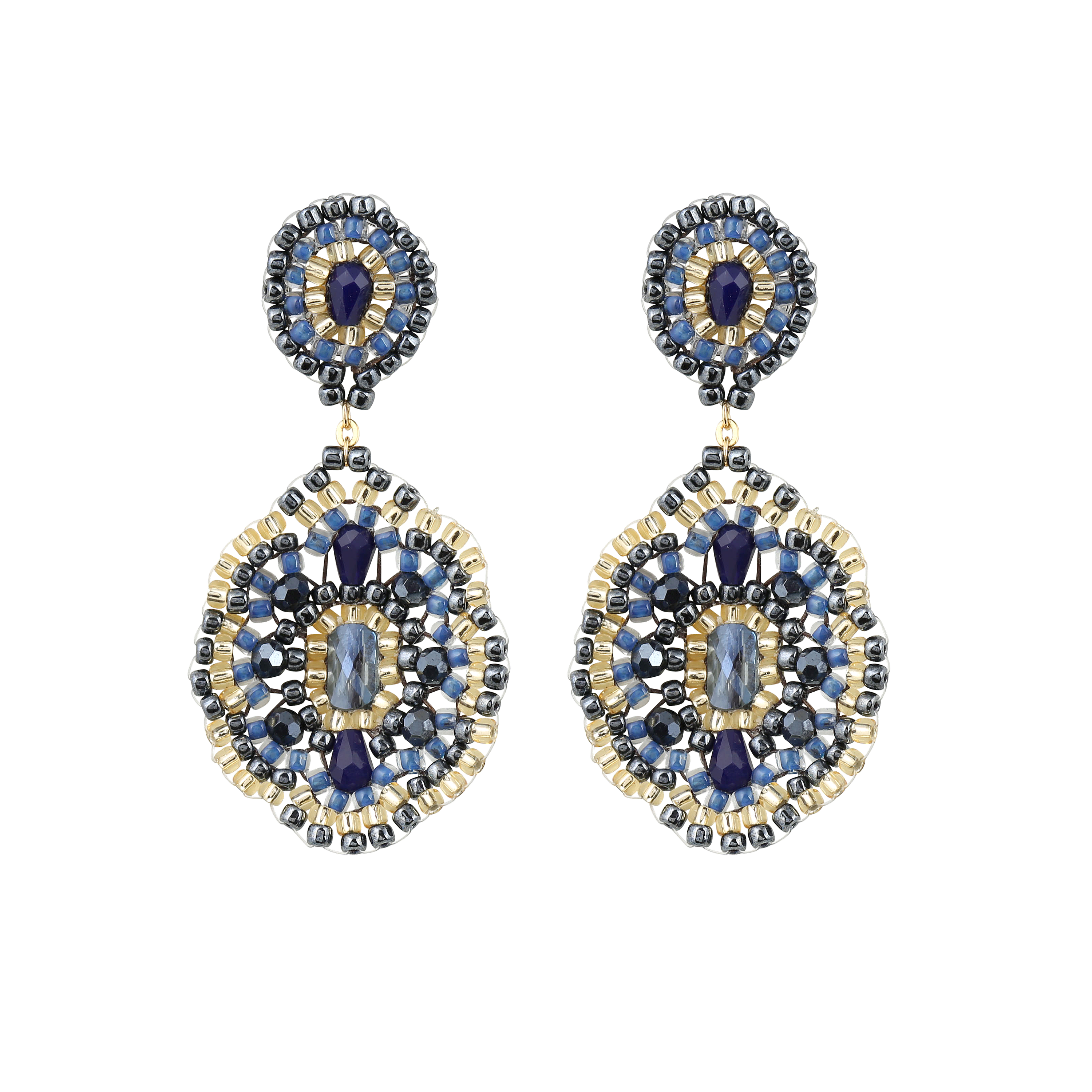 Boho Emerald Midnight Blue