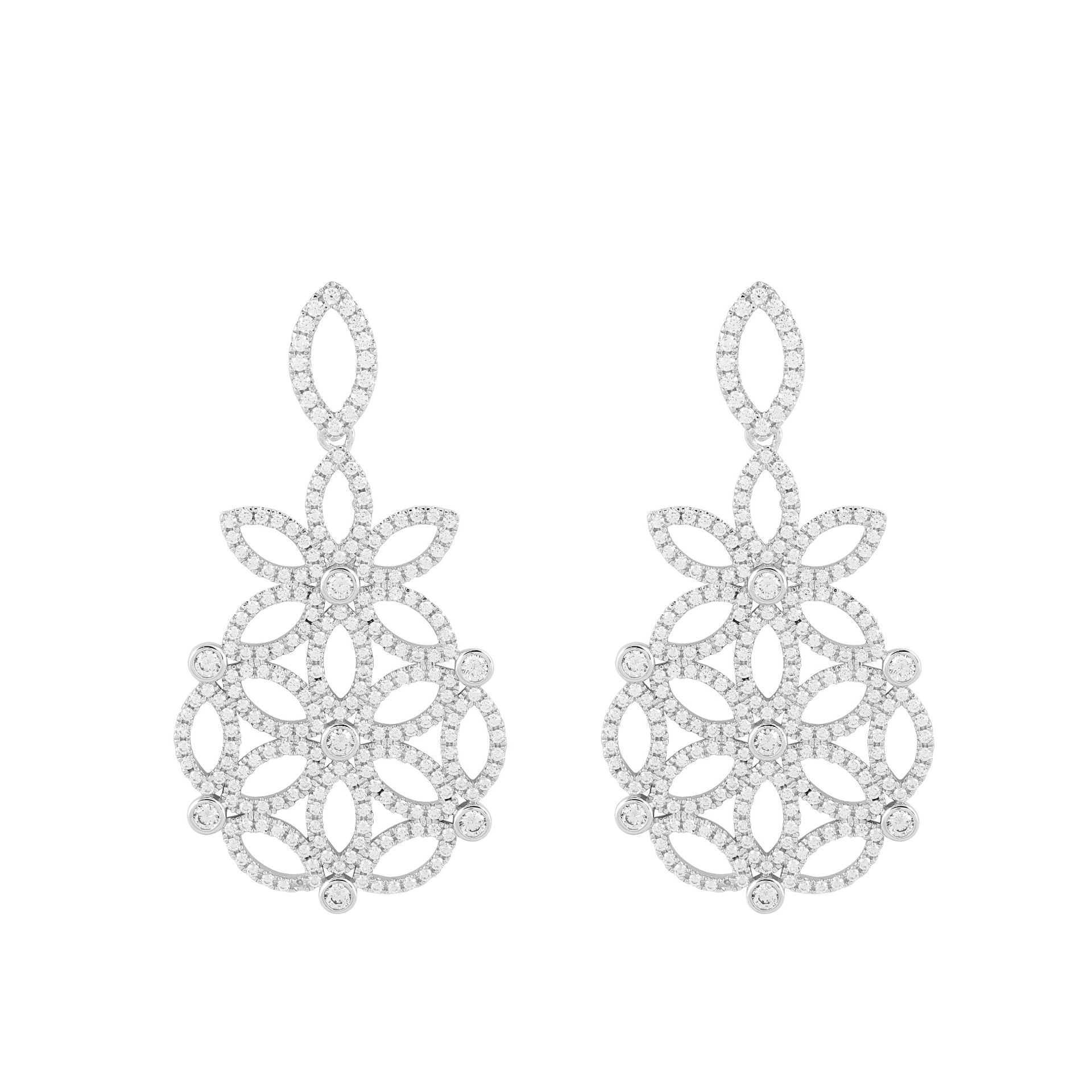 Elegantes Flower-Ornament