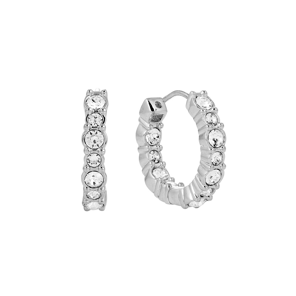 Twin Shimmer Hoops