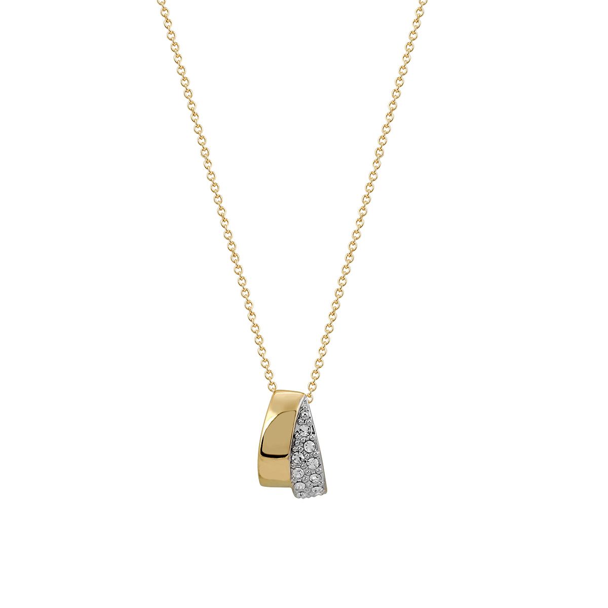 Duo Crystal Necklace 