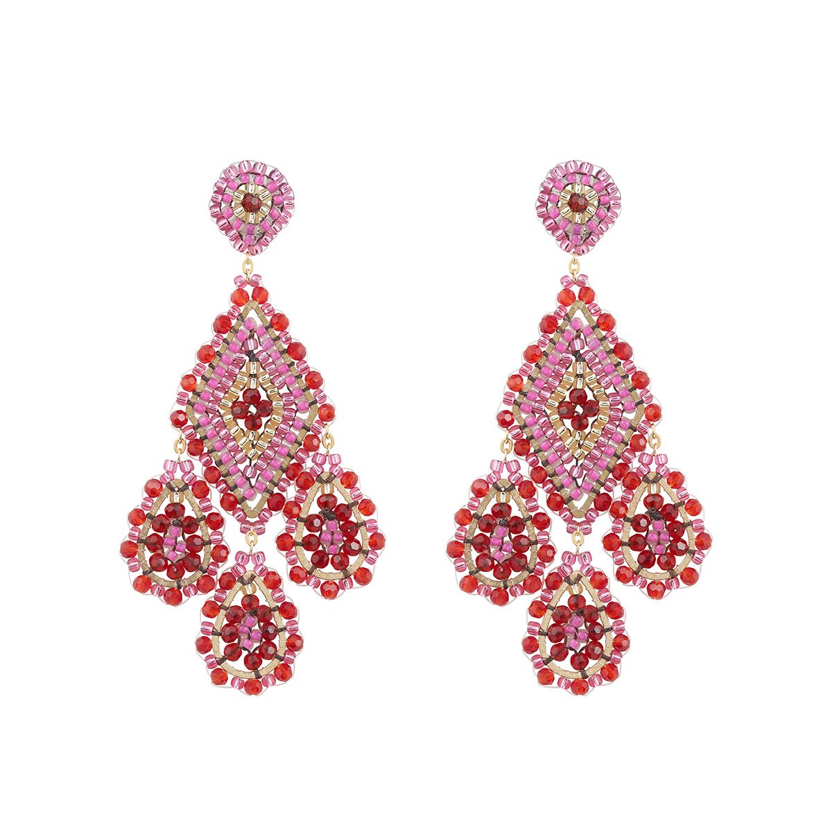 Boho Letitia Red/Pink