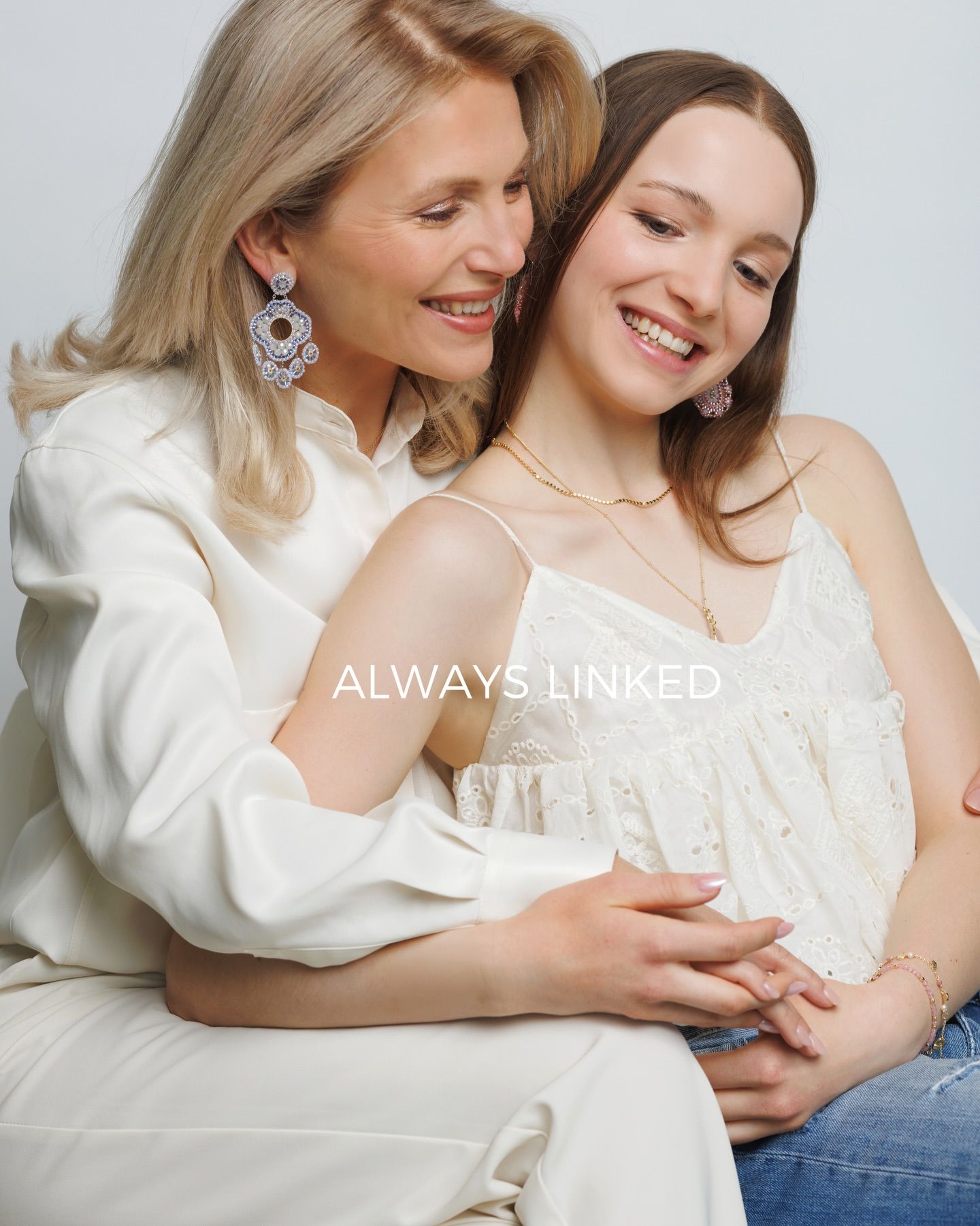 Always Linked, Forever Loved: Maria and Linda … CAJOY 🤍✨