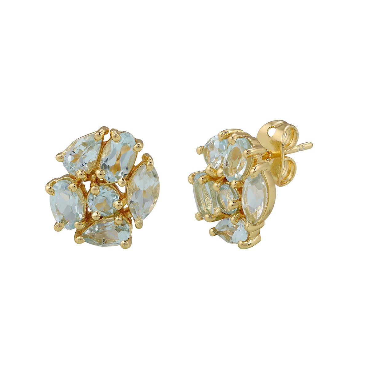 Studs Blauer Topaz