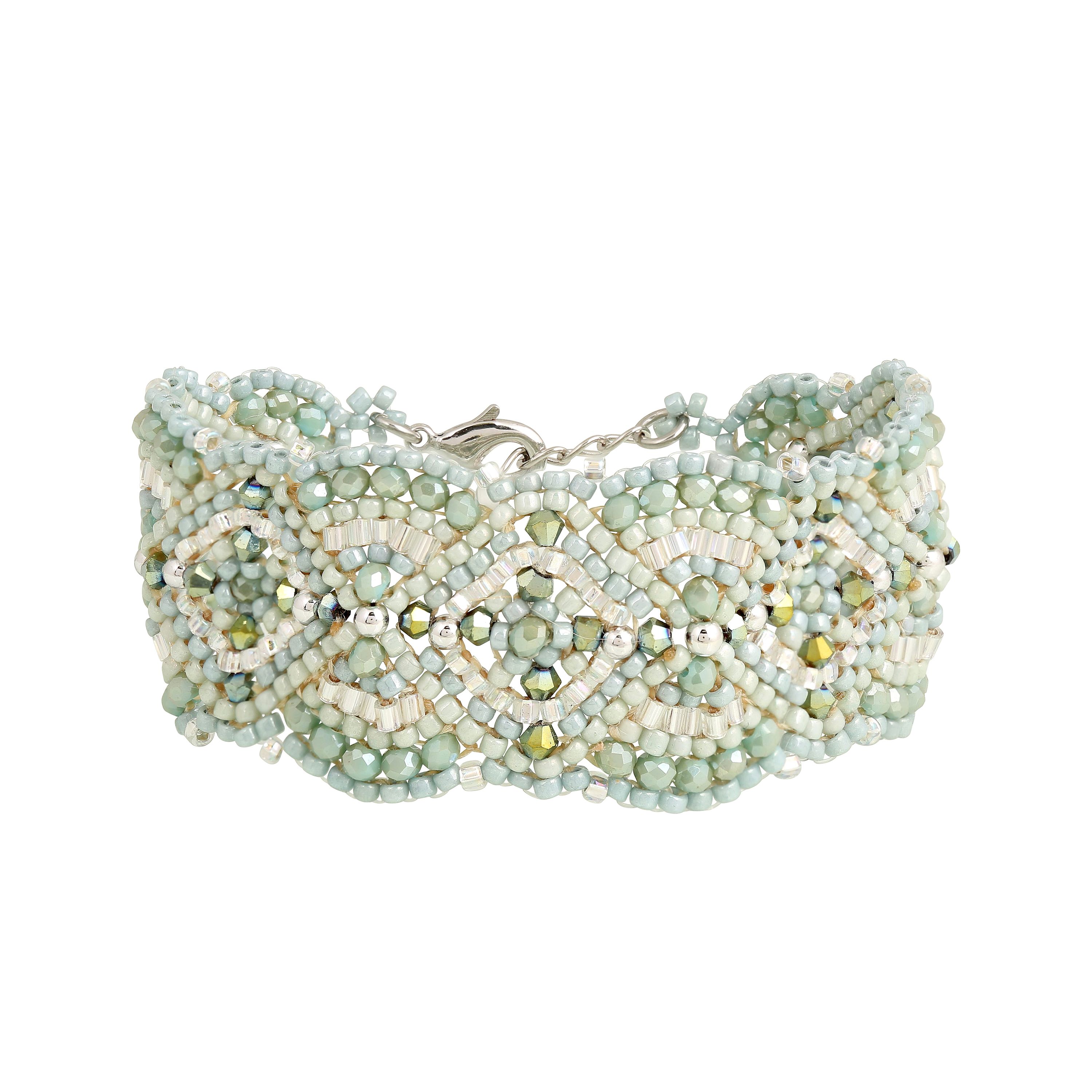 Boho Oriental Bracelet Salbei