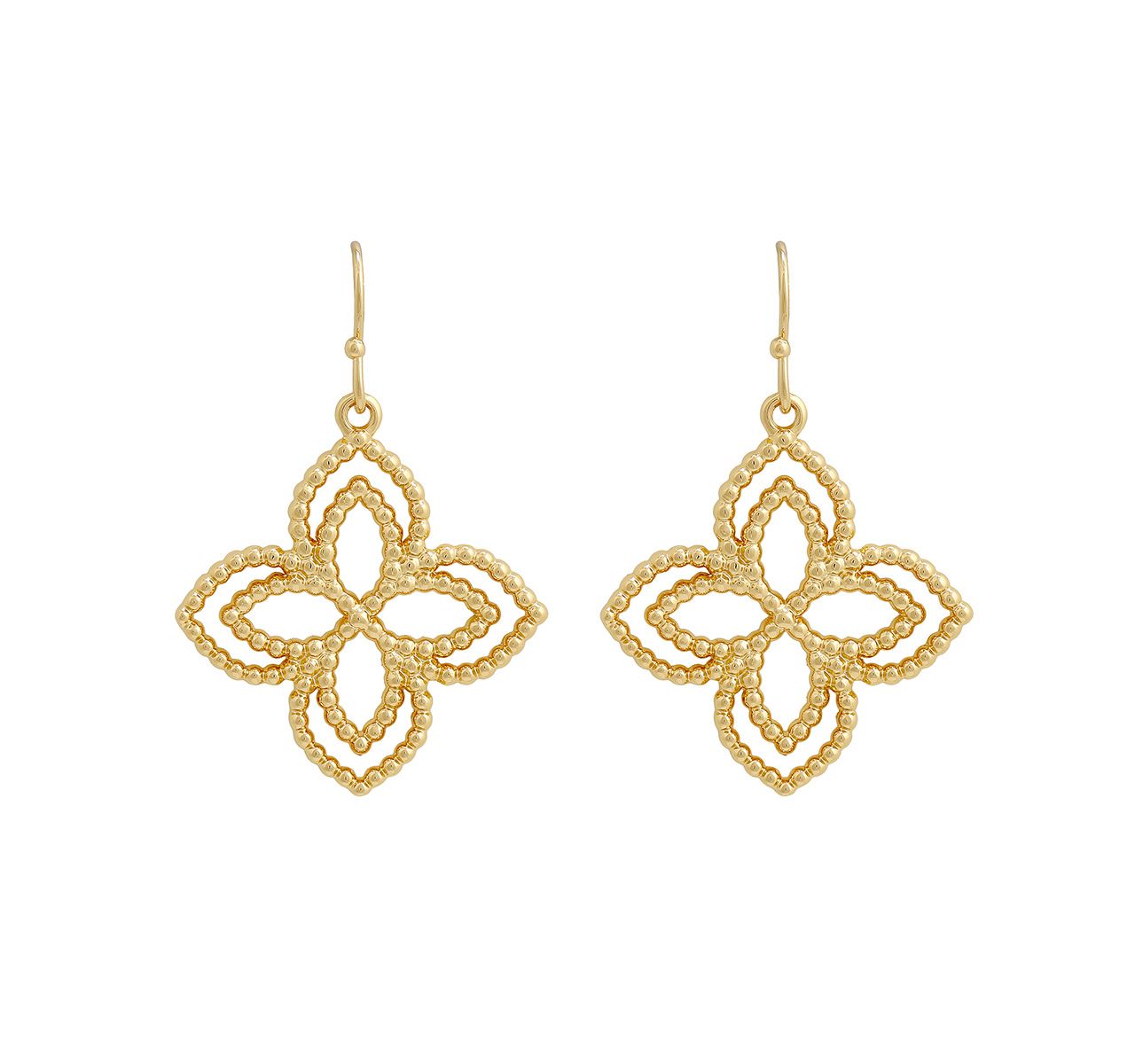 Ohrring Flower Dots