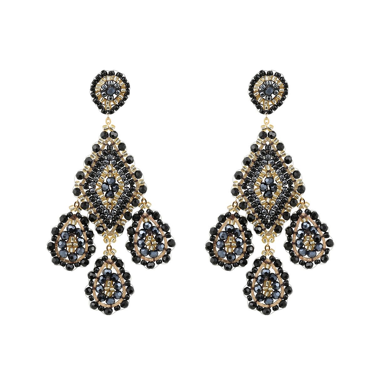 Boho Letitia Black/Gold