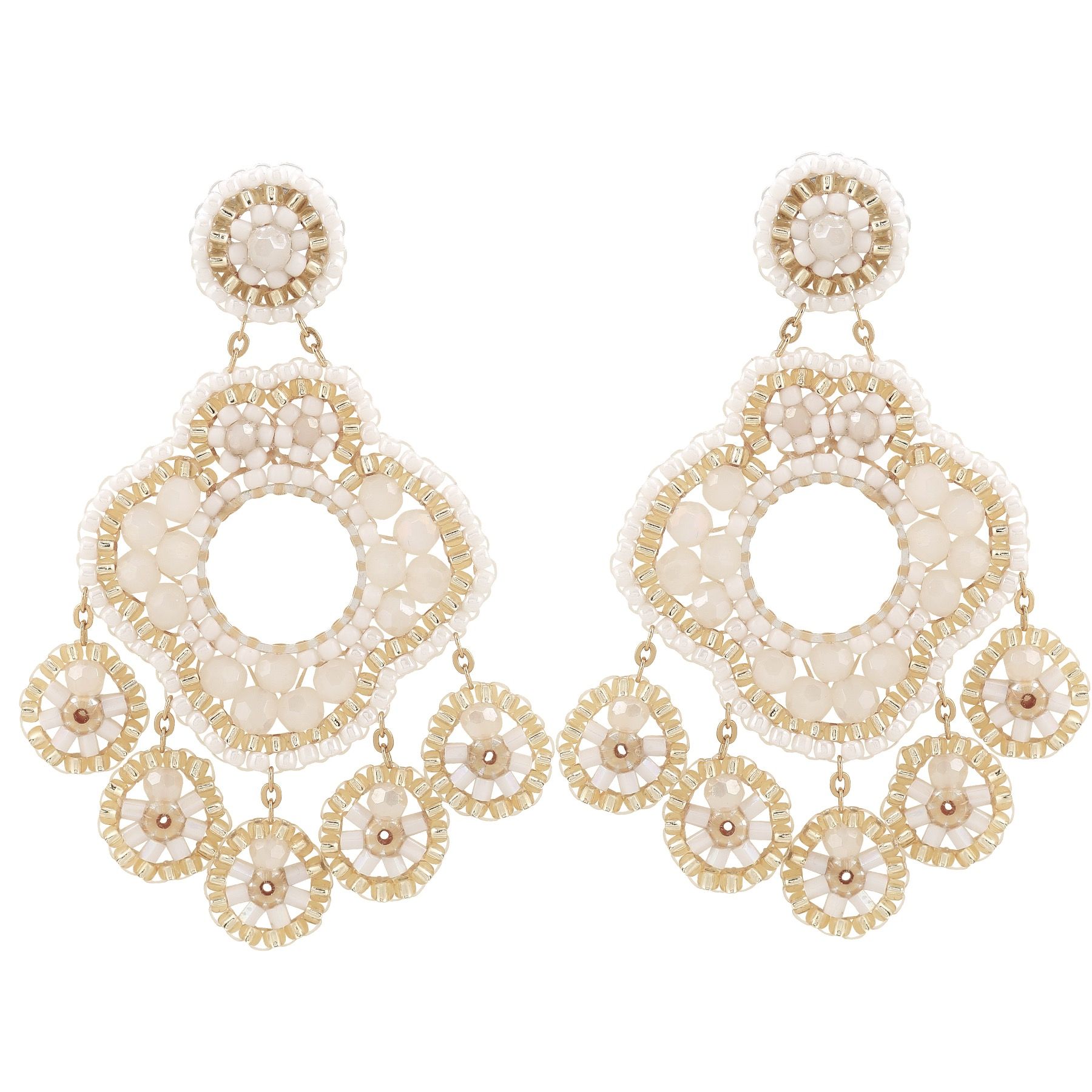 Boho Dazzling White/Gold