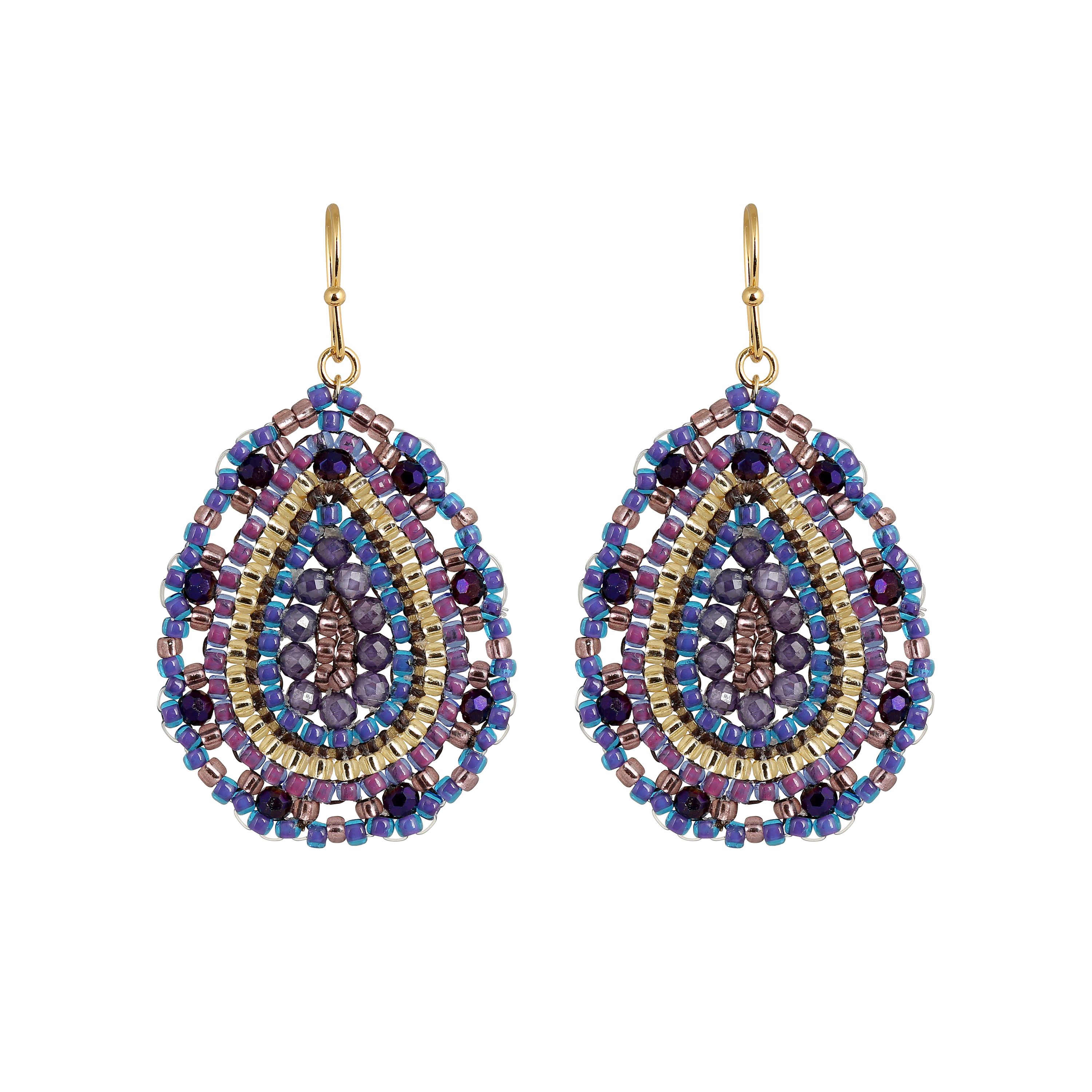 Kleiner Boho-Hänger Blue/Purple